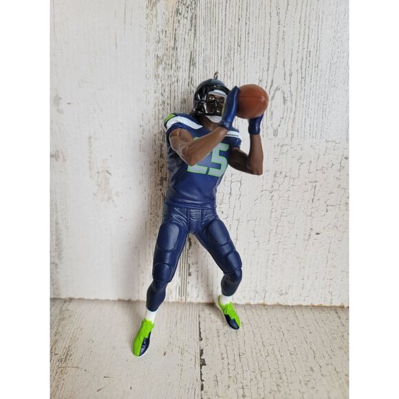 Hallmark Seahawks Richard Sherman football NFL ornament Xmas - Picture 1 of 5